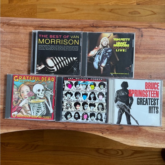 Other - 5 CD’s (Grateful Dead, Van Morrison, Stones, Tom Petty, Bruce Springsteen)